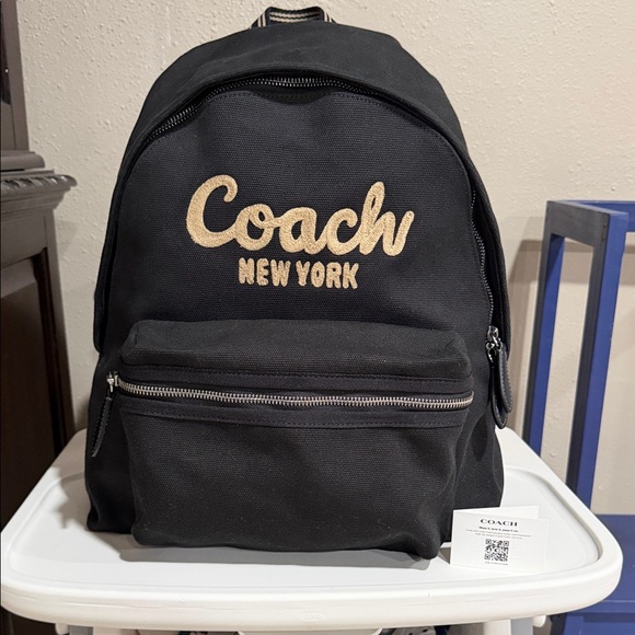 Coach Handbags - NWOT COACH Cargo Backpack Black One Size